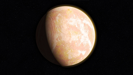 Artist conception of the early Earth (NASA)